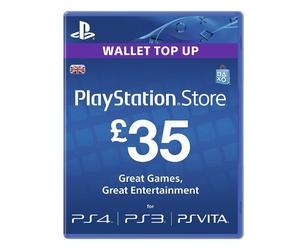 Sony Computer Entertainment Playstation Network Card PS3 / Vita / PS4 / PS3