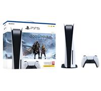 Sony Console PlayStation 5 Édition Standard Blanche + God of War Ragnarok, White
