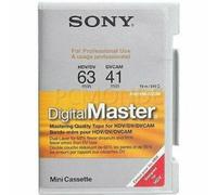 Sony DigitalMaster Mini DV Cassette Tape - 63min (PHDVM-63DM)