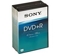 Sony DPR120 - 5 x DVD+R - 4.7 GB 16x - DVD video box - storage media