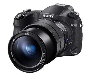 Sony DSCRX10M3 4K Premium Digital Bridge Camera with a 24-600 mm F2.4-4 Zeiss Vario-Sonar T* Lens (20.1 MP, 25x Zoom) - Black