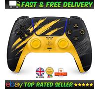 Sony DualSense PS5 Marvel Wolverine Controller Battle Yellow Limited Edition Pad