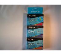 Sony DVM60PRRX/3 Premium-Grade Color miniDV Videocassette