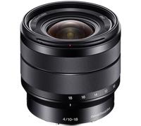 Sony E 10-18 Mm F4 Oss Sel1018 E-Mount Lens Black