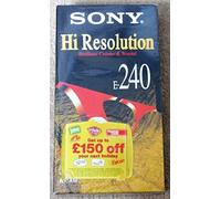 Sony E240 HR Blank Tapes