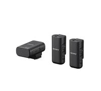 Sony ECM-W3 2-Person Wireless Microphone System with Multi Interface Shoe (2 Transmitters)