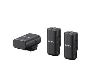 Sony ECM-W3 Dual-Channel Wireless Microphone System for Alpha Mirrorless Cameras with MI Shoe - Clear Professional Audio