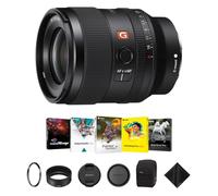 Sony FE 35mm f/1.4 GMaster Lens for E-Mount - Classic Wide-Angle Lens with Tiffen 67mm UV Protector Filter, Corel Software Kit & Cleaning Cloth - Essential Bundle