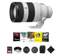 Sony FE 50-150mm f/2 GMaster Lens for Sony E Mount - High-Speed Potrait Zoom Lens with 64GB Extreme PRO UHS-I SDXC Memory Card, Corel Software Kit & Cleaning Cloth - Essential Bundle