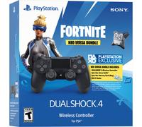Sony Fortnite Neo Versa Dualshock 4 Wireless Controller Bundle (Jet Black)