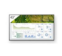 Sony FW-43BZ30L Signage Display Digital signage flat panel 109.2 cm (43") LCD Wi-Fi 440 cd/m 4K Ultra HD Black Android 24/7