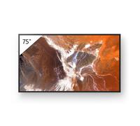 Sony FW-75BZ30P professional 75-inch 4K HDR display with Deep Black Non-Glare Standard, flexible installation, and improved usability