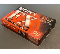 6 X SONY HF90 Blank Audio Cassette Tapes IEC 1 TYPE 1 BRAND NEW SEALED
