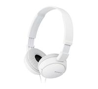 (White) Sony ZX110AP Overhead Headphones with Mic