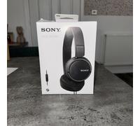 Sony MDR-ZX110AP Overhead Headphones with In-Line Control - Black