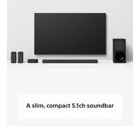 Sony HTS40R.CEK, 5.1 channels, 600 W, 90 W, 90 W, 75 W, 75 W Soundbar Speaker