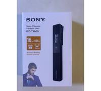 Sony ICD-TX660 Digital Voice Recorder 16GB USB-C Linear PCM MP3