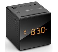 Sony ICF-C1B Alarm Clock with AM/FM Radio Black