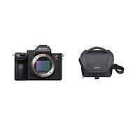 Sony ILCE7M3B Full Frame Mirrorless Compact System Camera Body with LCSU11 Soft Carrying Case for Camcorders, Alpha, NEX Cameras - Black