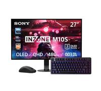 Sony INZONE M10S 27“ OLED QHD PC Gaming Monitor + INZONE Keyboard (US) & INZONE Gaming-Mouse