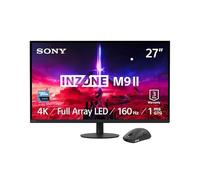 Sony INZONE M9II 27" 4K Ultra HD PC Gaming Monitor, Schwarz + INZONE Gaming-Mouse