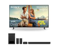 Sony K65S38B 65 Inch Bravia 3 LED 4K UHD HDR Google TV and HTS60 5.1ch BRAVIA Theatre System 6 Dolby Atmos Home Theatre System
