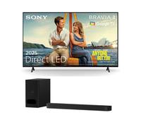 Sony K65S38B 65 Inch Bravia 3 LED 4K UHD HDR Smart Google TV and HT-B600 3.1.2ch BRAVIA Theatre Bar 6 Dolby Atmos Soundbar Bundle