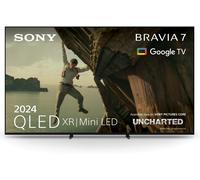 Sony K75XR70PU BRAVIA 7 75" QLED 4K Mini LED Smart TV, 4K Ultra HD, Black C