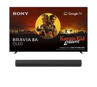 Sony K77XR8APU 77 Inch BRAVIA 8A 4K UHD HDR OLED Smart TV with BRAVIA Theatre Bar 8 HTA8000 Soundbar Bundle