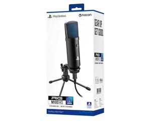 Sony licensed streaming microphone for PS5 and PS4.