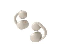 Sony LinkBuds Clip Open-Ear Headphones, Comfortable Clip-On Design, 3 Listening Modes & Rich Sound, IPX4, Clear Calls, 37H Battery, AI Voice Assist, Tap Control, iOS & Android - Greige