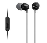 Sony MDR-EX15AP Earphones With Smartphone Mic And Control - Black
