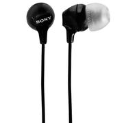 Sony MDR-EX15LP Wired In-Ear Headphones, Black (without microphone)