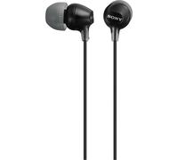 SONY MDR-EX15LPB In-Ear Headphones, Black