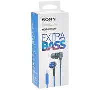 Sony MDR-XB50AP In-Ear Extra Bass Headphones with In-Line Control - Blue