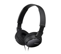BLACK Sony Headphones MDR-ZX110 Overhead Foldable Stereo Sound Headband