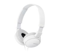 Sony MDR-ZX110AP - Cuffie on-ear con microfono, Bianco Bianco Con microfono Sing