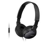 Sony MDR-ZX110AP Overhead Stereo Headphones with In-Line Control - Black