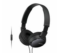 Sony MDR-ZX110AP Overhead Headphones with In-Line Control - Black