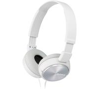 Sony MDR-ZX310 Folding Wired Headphones White - MDR-ZX310/AP