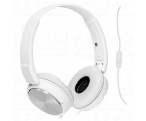Sony MDR-ZX310 On-Ear Foldable Lightweight DJ Style Over-Head Headphones - WHITE