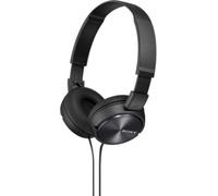 Sony MDR-ZX310 Foldable Headphones - Metallic Black