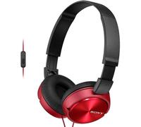 Sony MDR-ZX310AP Foldable Headphones with Smartphone Mic and Control - Metallic
