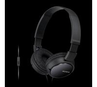 Sony MDR-ZX110AP Overhead Stereo Headphones with In-Line Control - Black
