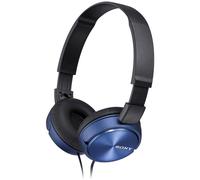 Sony MDRZX310L.AE Foldable Headphones - Metallic Blue Metallic Blue Single