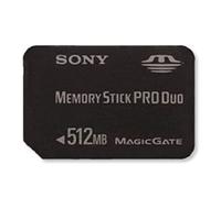 Sony - Memory Stick Pro Duo Memory Card (512MB) for PSP