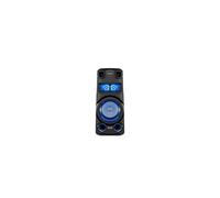 Sony MHC-V73 High Power Bluetooth Party Speaker, Omnidirectional Sound, Multicolour Lighting, CD Player, Mic Input