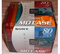 Sony MiniDisk Colour 80 Mins 5 Color Pack
