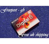 SONY N8-60 HIGH GRADE DIGITAL 8 & Hi8 VIDEO CAMCORDER TAPE / CASSETTE - NEW