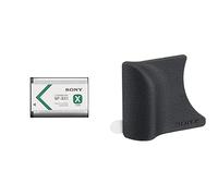 Sony NPBX1.CE Rechargeable Camera Battery - White & AGR2 Grip for DSC-RX Series - Black